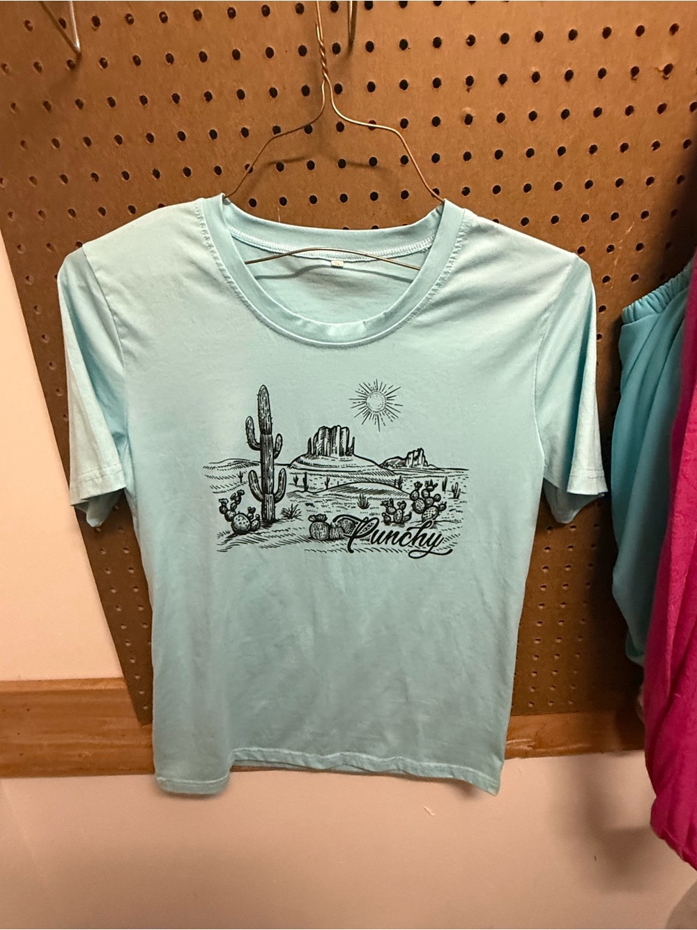 Mint Green Desert Graphic Tee - Punchy